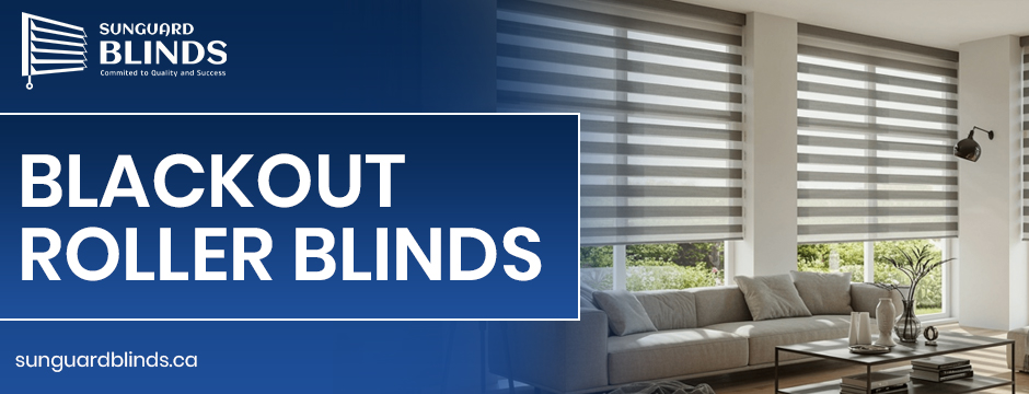 Blackout roller blinds