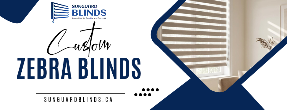 Custom zebra blinds