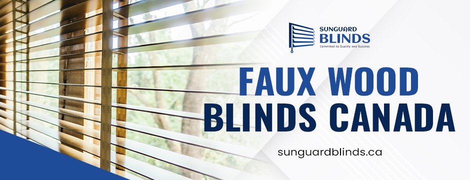 Faux wood blinds canada