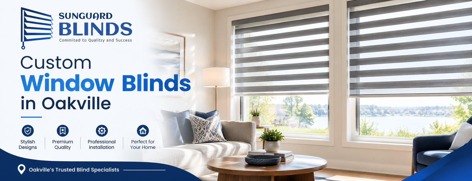 Custom Window Blinds in Oakville
