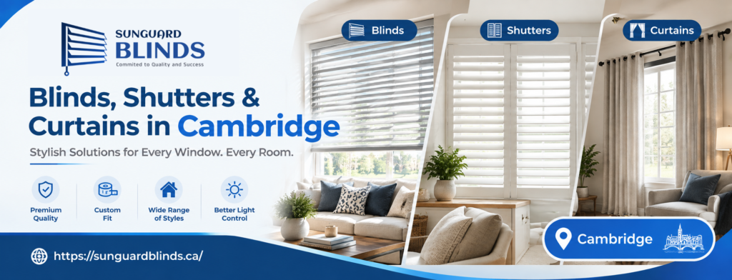 Blinds, Shutters & Curtains in Cambridge