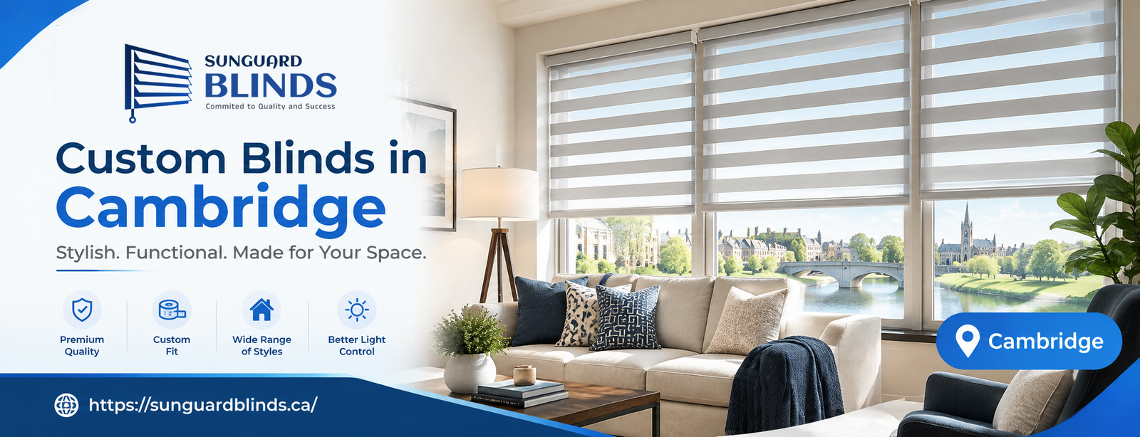 Custom Blinds in Cambridge